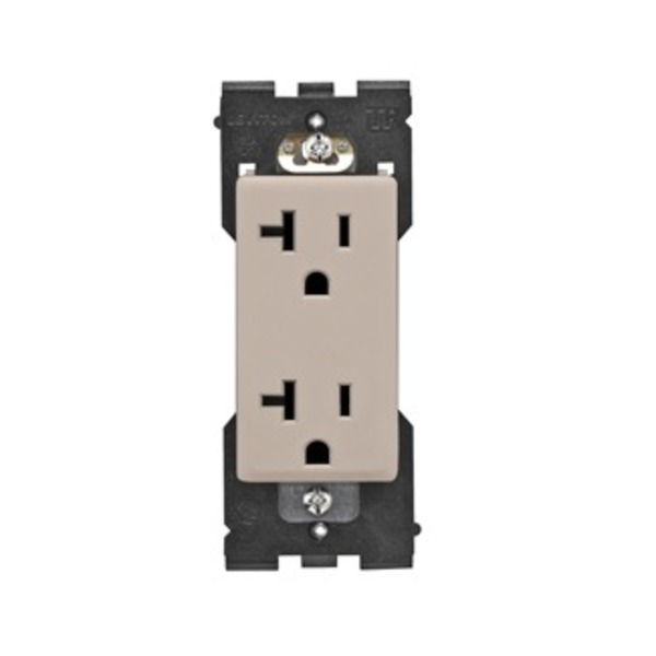 Leviton ELECTRICAL RECEPTACLES RENU 20A TR RCPT CAFÉ LATTE RER20-CA